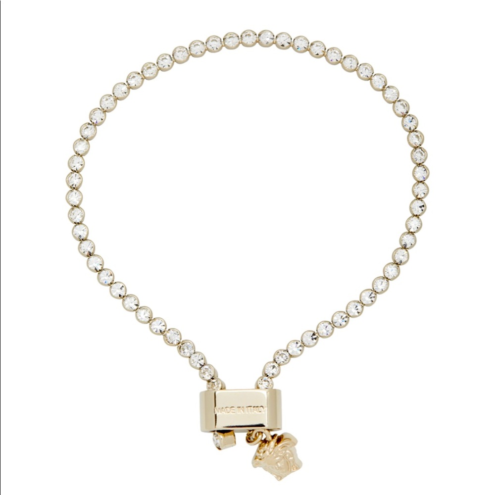 Versace Gold Lariat Bracelet